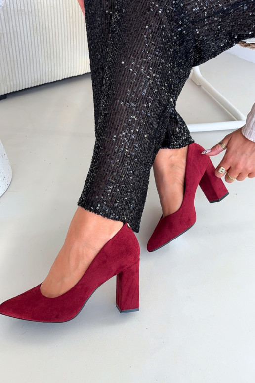 Sapatos de camurça com salto Sergio Leone PB216 BrodoParae