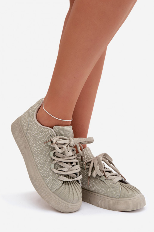 Decorado À modalo de tênis Feminino cor verde Calissea