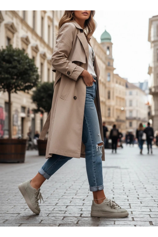 Decorado À modalo de tênis Feminino cor verde Calissea