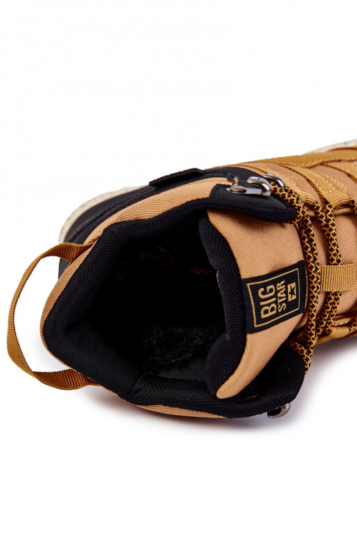 Feminino Alto botas de caminhada Big Star KK274609 cor marrom