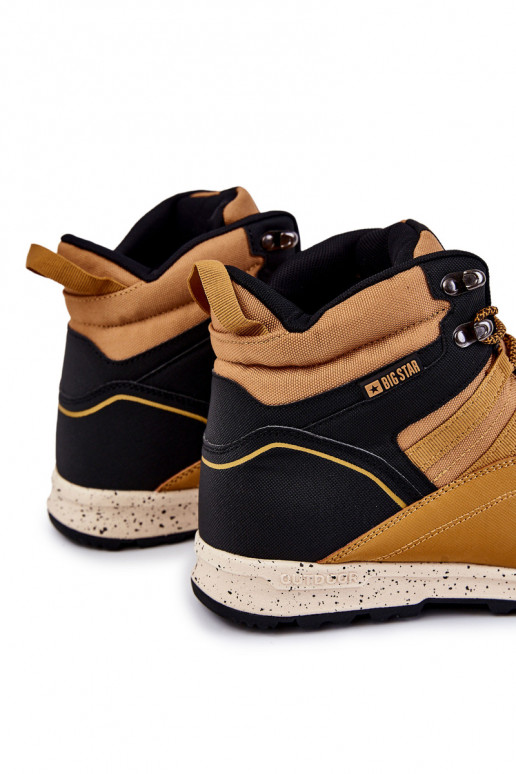 Feminino Alto botas de caminhada Big Star KK274609 cor marrom