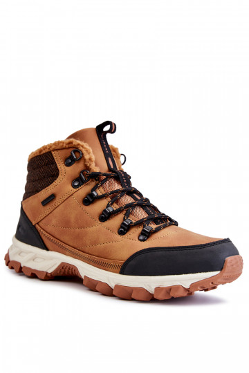 Tem que sercho aquecimento Botas botas de caminhada Cross Jeans KK1R4021C cor marrom 2