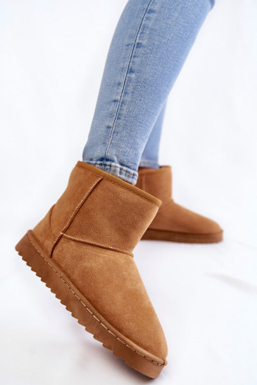 Feminino aquecimento Botas Botas de neve cor marrom Virgina