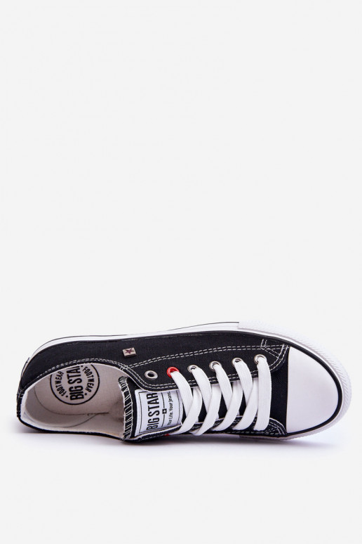 Sapatos femininos Big Star T274023 cor preta