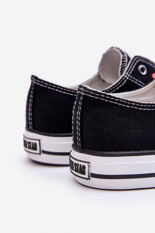 Sapatos femininos Big Star T274023 cor preta