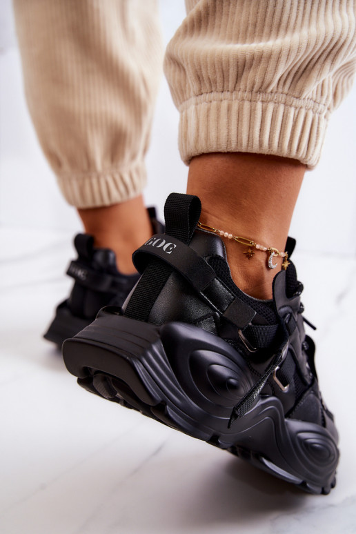 tênis À modalo de tênis GOE JJ2N4083 cor preta