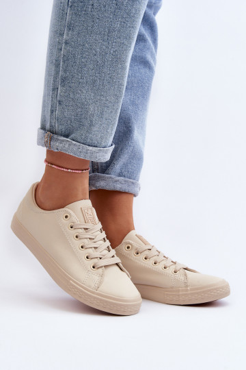 Feminino Pele com alças À modalo clássico sapatos casuais bege Misima 2