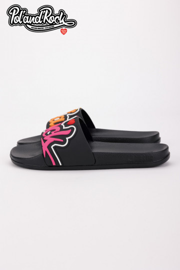 Chinelos Pol'and'Rock Festival X Big Star SS174508 pretos