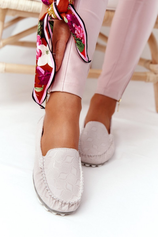 Pele Mocassins RIO FLORE Eco-Friendly bege