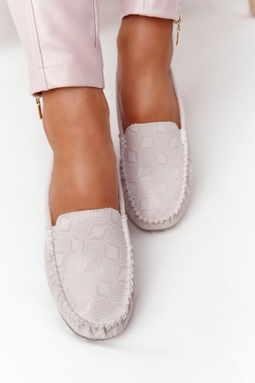 Pele Mocassins RIO FLORE Eco-Friendly bege