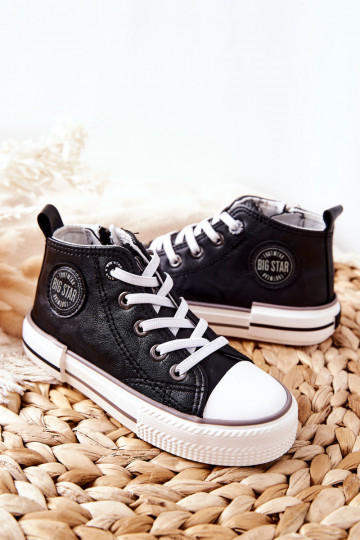 Calçado infantil com sola BIG STAR II374003 cor preta 2