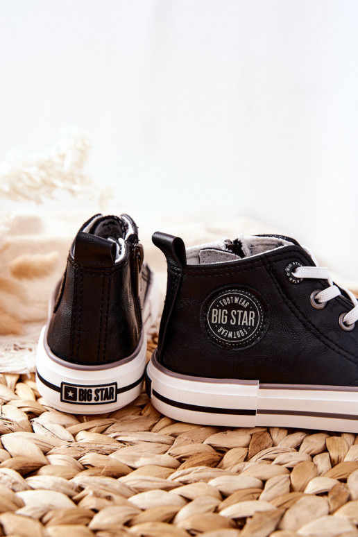 Calçado infantil com sola BIG STAR II374003 cor preta