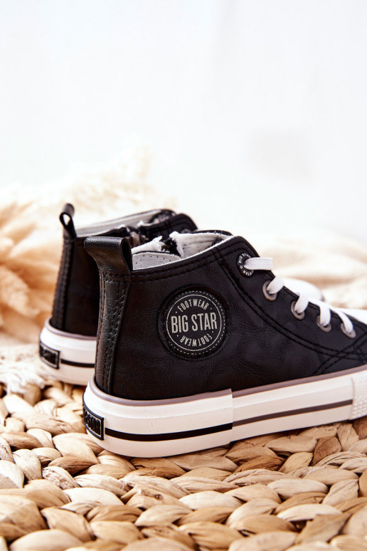 Calçado infantil com sola BIG STAR II374003 cor preta