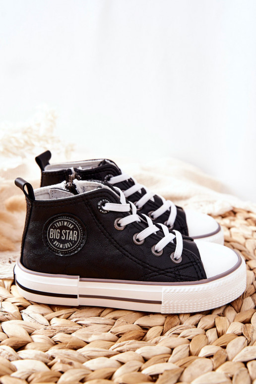 Calçado infantil com sola BIG STAR II374003 cor preta