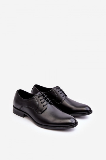 Botas masculinas de couro pretas Harene
