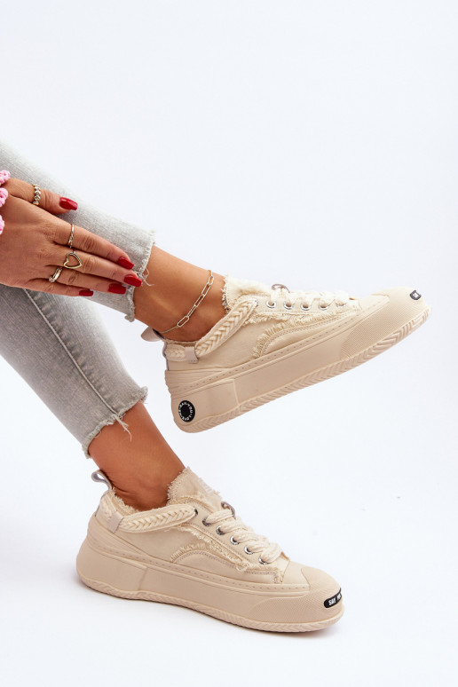 Feminino À modalo de tênis GOE NN2N4060 bege