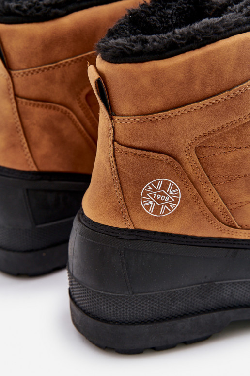 Botas de neve Tem que sercho Lee Cooper LCJ-24-44-2873M cor marrom