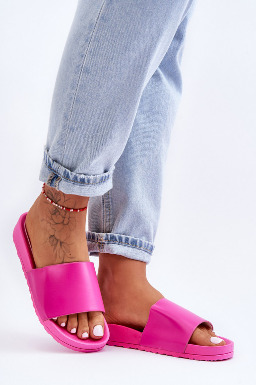 À modalo clássico Feminino Chinelos cor rosa Rolien