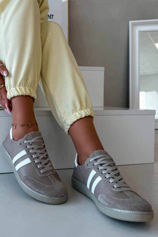 Zazoo N1068 Pele Baixo À modalo de tênis Feminino bege