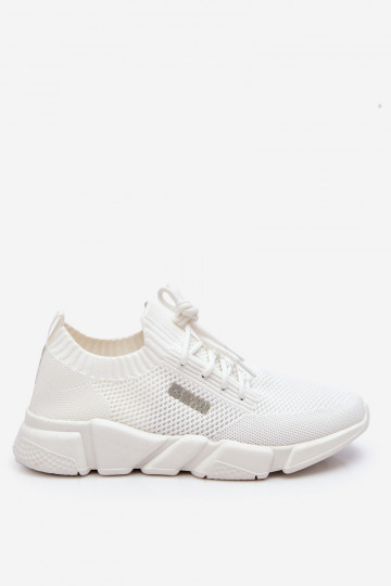 Feminino  À modalo de tênis Memory Foam System Big Star JJ274268 cor branca 2