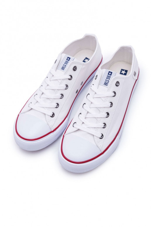 Sapatos casuais masculinos Big Star cor branca DD174271