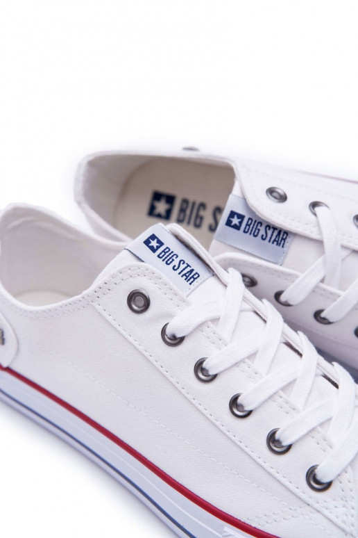 Sapatos casuais masculinos Big Star cor branca DD174271