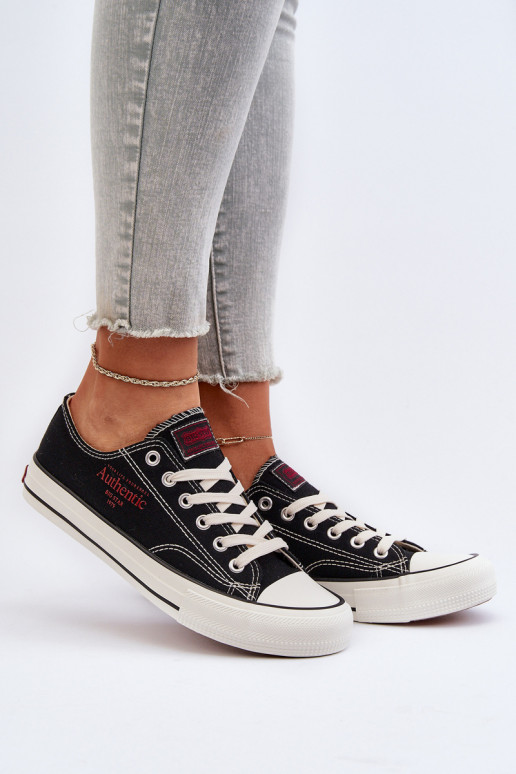 Sapatos femininos Big Star NN274234 cor preta