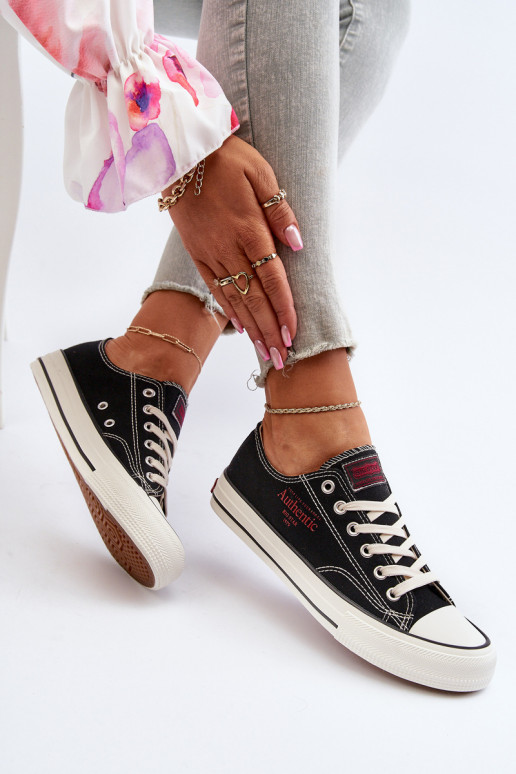 Sapatos femininos Big Star NN274234 cor preta