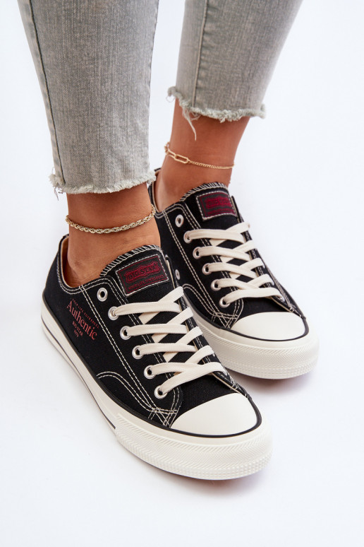 Sapatos femininos Big Star NN274234 cor preta