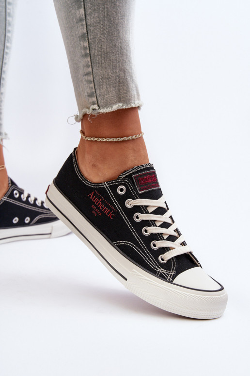 Sapatos femininos Big Star NN274234 cor preta