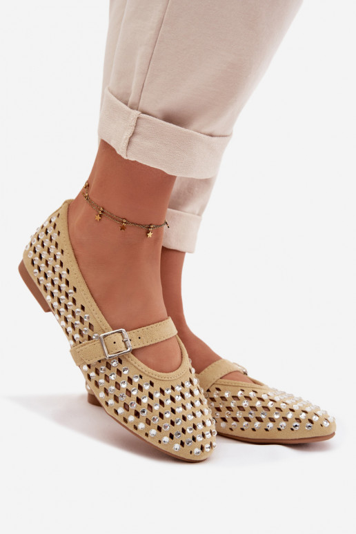 Bailarinas Feminino com elementos abertos com olhos brilhantes I Tirasem cor amarela EMilvessa