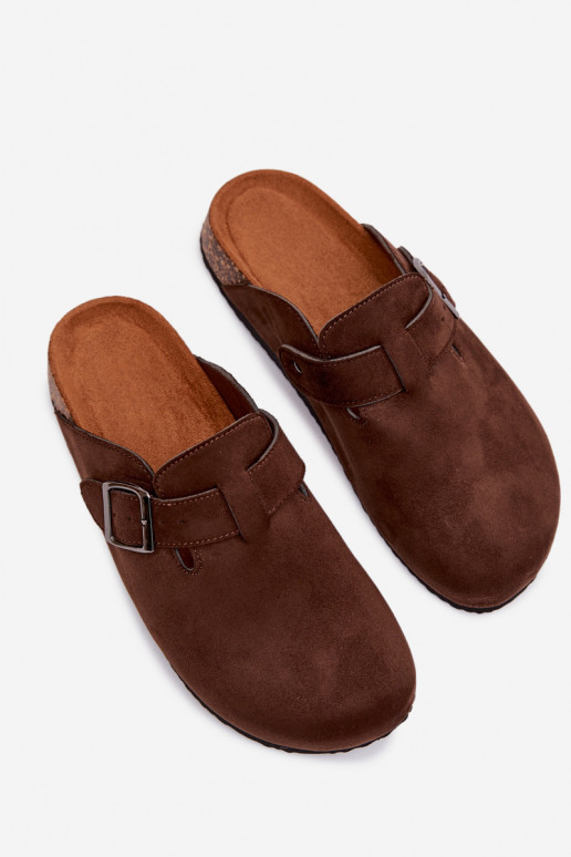 Chinelos Tamancos Feminino com fivelas CzekoladoParae Delirisse