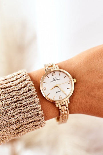 Assistir Habilitado pulseira Giorgio&Dario cor dourada