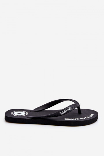 Tem que sercho Chinelos Chinelos Big Star LL174423 cor preta