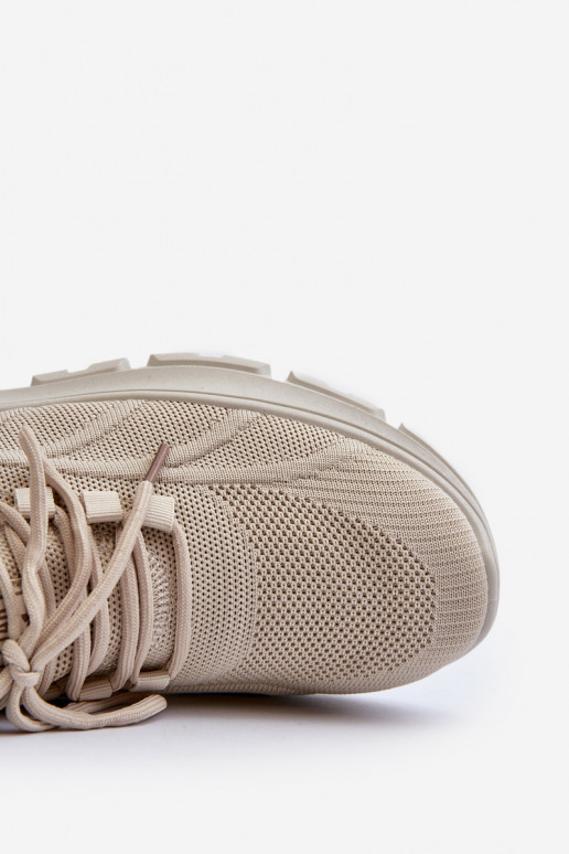 À modalo de tênis Tem que sercho HI-POLY SYSTEM Big Star NN174469 bege