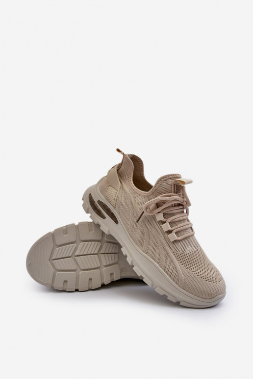 À modalo de tênis Tem que sercho HI-POLY SYSTEM Big Star NN174469 bege