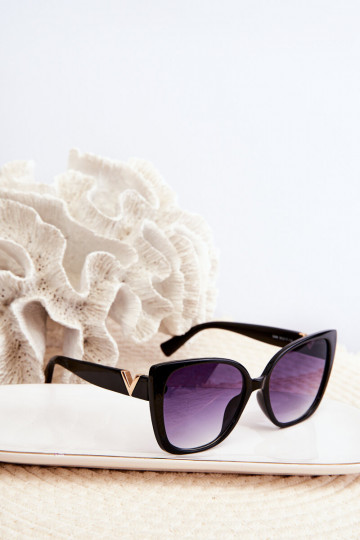 Feminino Oculos de sol cor preta