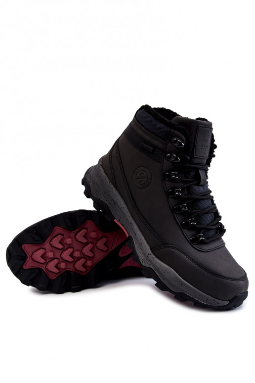 Tem que sercho Botas de caminhada aquecidas Cross Jeans KK1R4027C cor preta