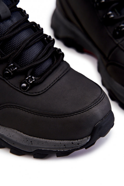 Tem que sercho Botas de caminhada aquecidas Cross Jeans KK1R4027C cor preta