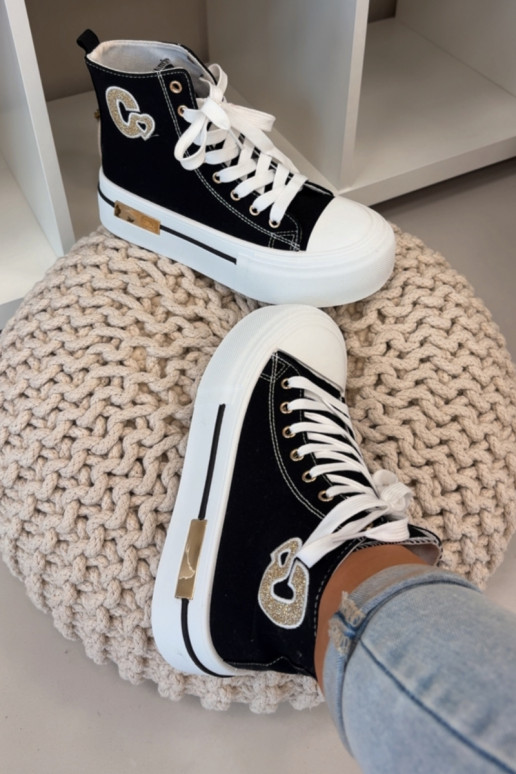 Sandálias de plataforma Meloria pretas