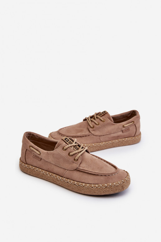 alpercatas Tem que sercho com atacadores Big Star NN174054 bege