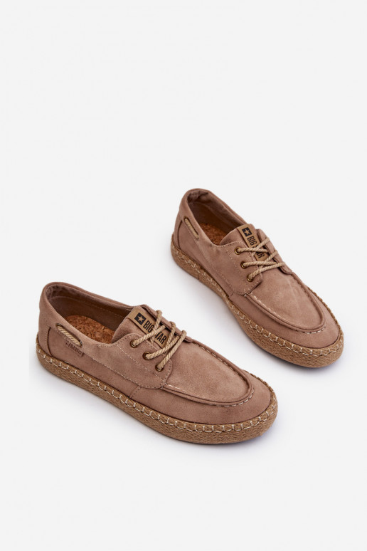 alpercatas Tem que sercho com atacadores Big Star NN174054 bege