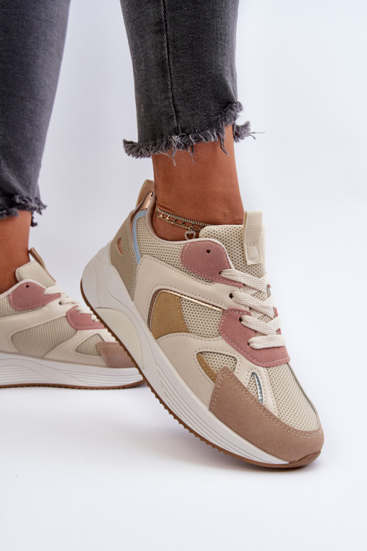 À modalo de tênis Feminino com uma plataforma Cores diferentes Lenivia