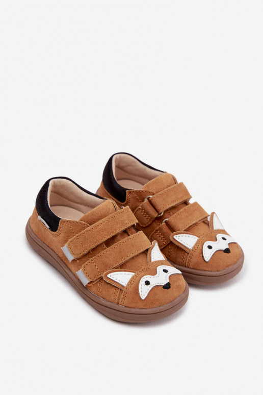 Pele sapato Barefoot Infantil Com um tema Lisa Bartek 8600563 cor marrom