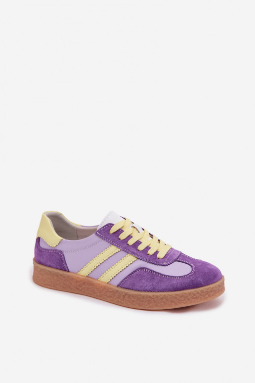 Pele À modalo de tênis Feminino S.Barski LR61-7059 Cor violeta