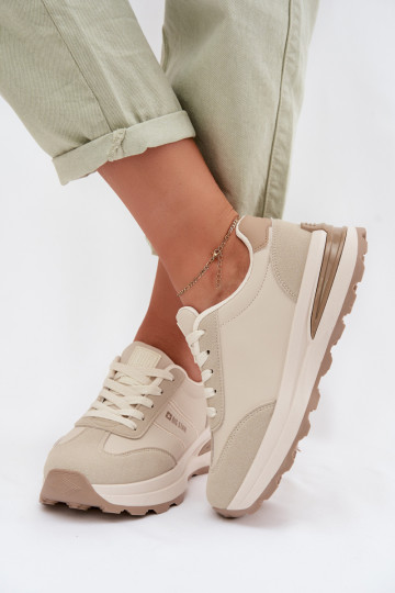 À modalo de tênis tênis Feminino Big Star TT274876 HI-POLY SYSTEM bege