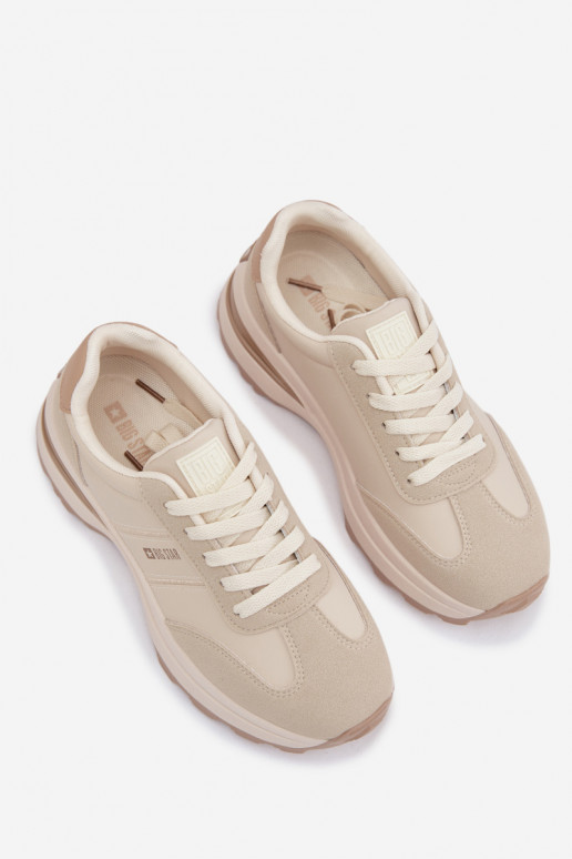 À modalo de tênis tênis Feminino Big Star TT274876 HI-POLY SYSTEM bege