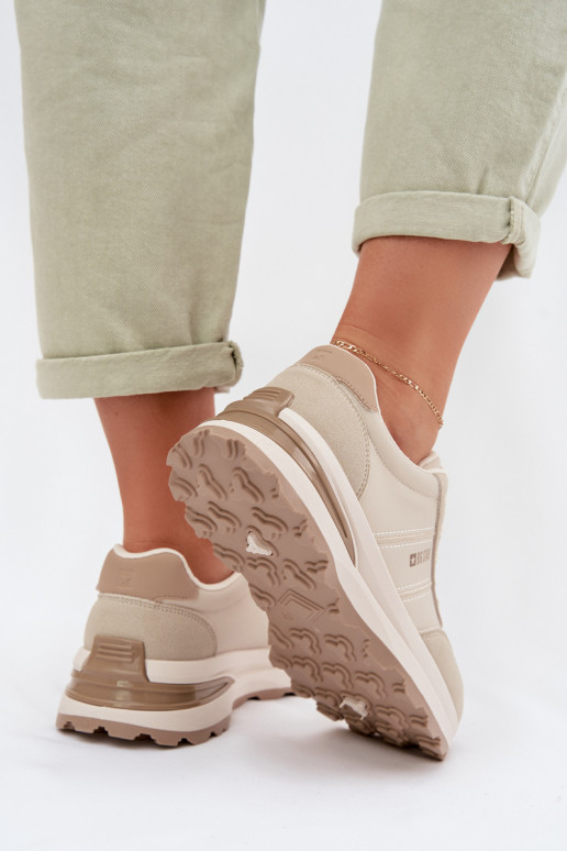 À modalo de tênis tênis Feminino Big Star TT274876 HI-POLY SYSTEM bege