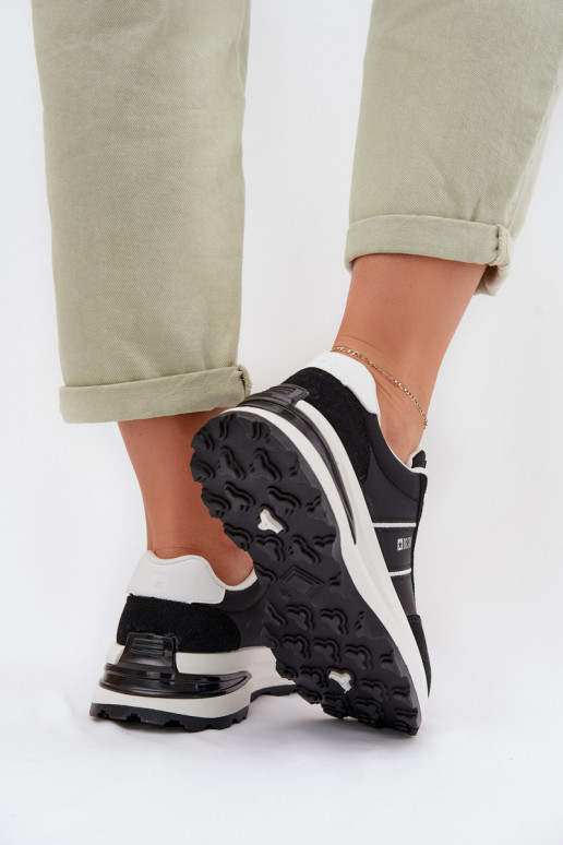 À modalo de tênis tênis Feminino Big Star TT274877 HI-POLY SYSTEM cor preta