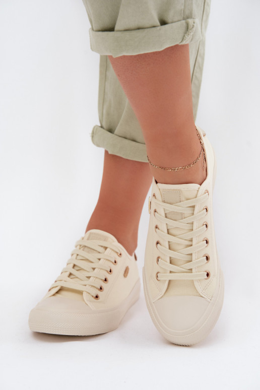 Sapatos de lazer Big Star TT274004 cor de marfim